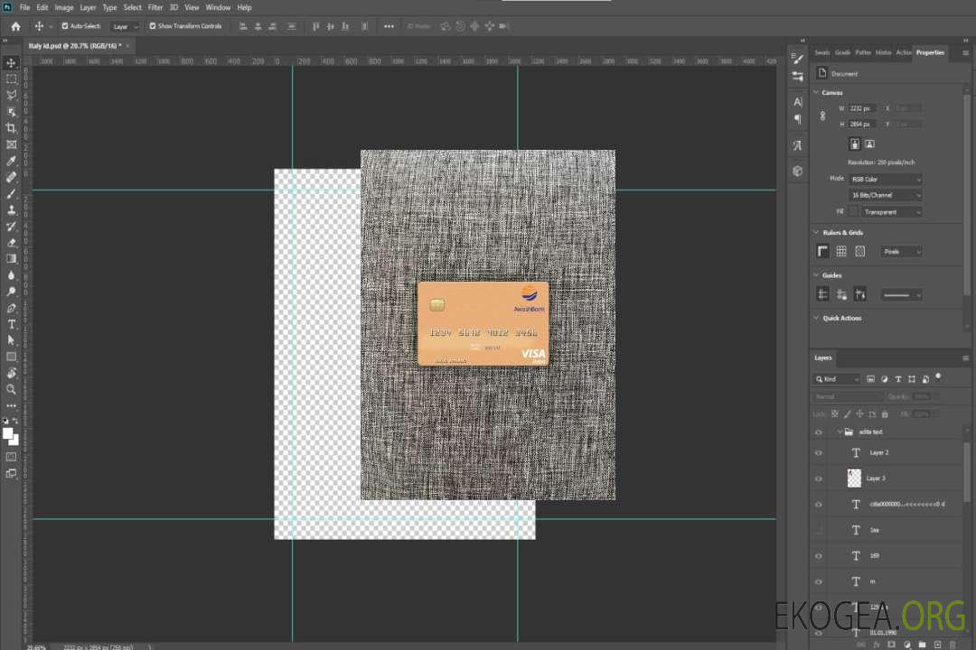 L'Éthiopie Awash International Bank carte de débit visa photolook , template